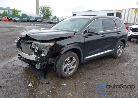 2022 Hyundai Santa Fe Sel from USA, damaged, VIN 5NMS64AJ7NH390060